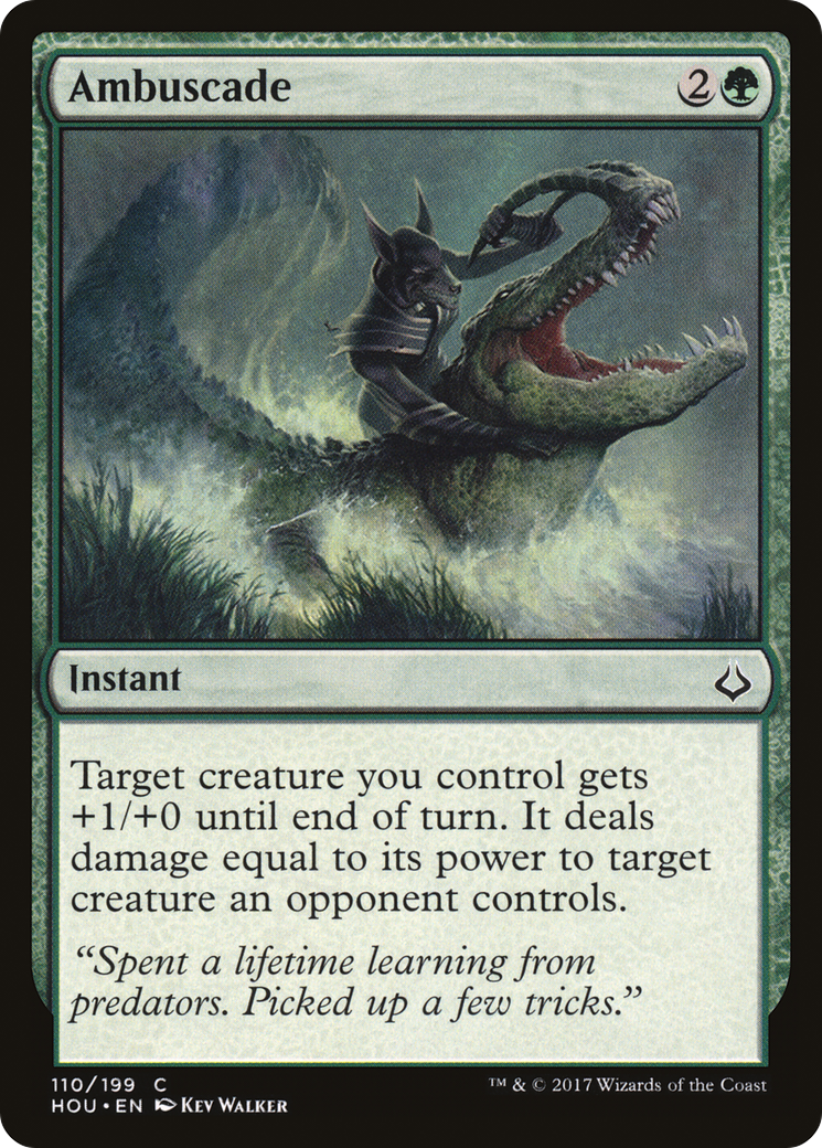 {C} Ambuscade [Hour of Devastation][HOU 110]
