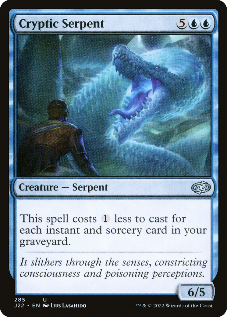{C} Cryptic Serpent [Jumpstart 2022][J22 285]