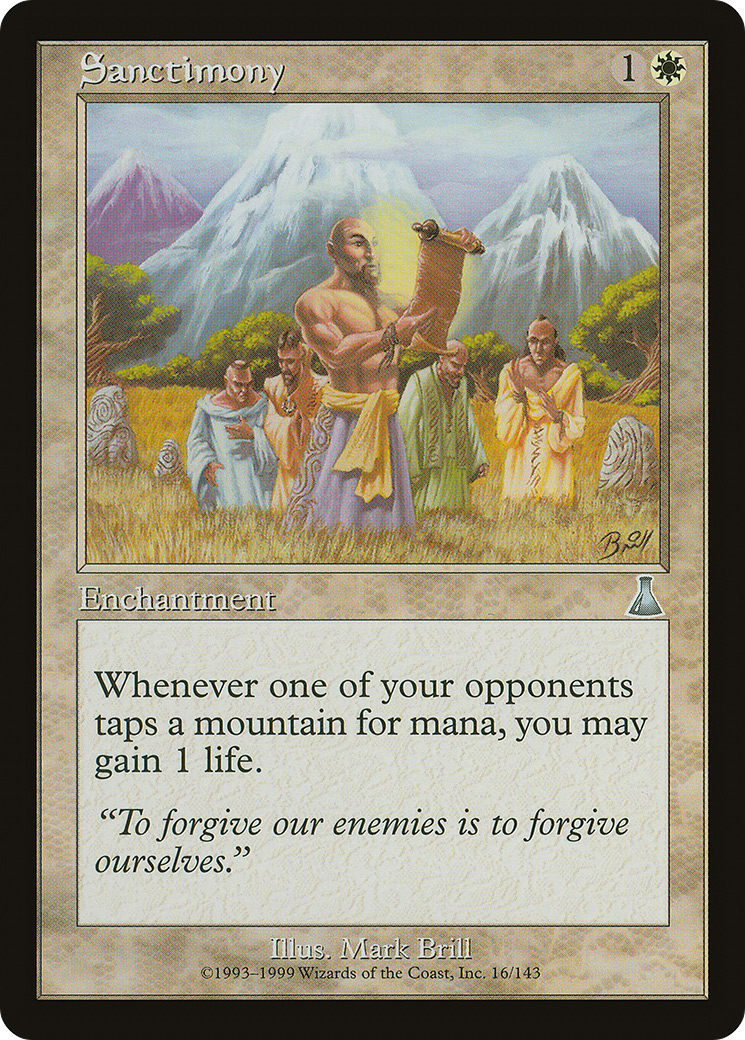 {C} Sanctimony [Urza's Destiny][UDS 016]