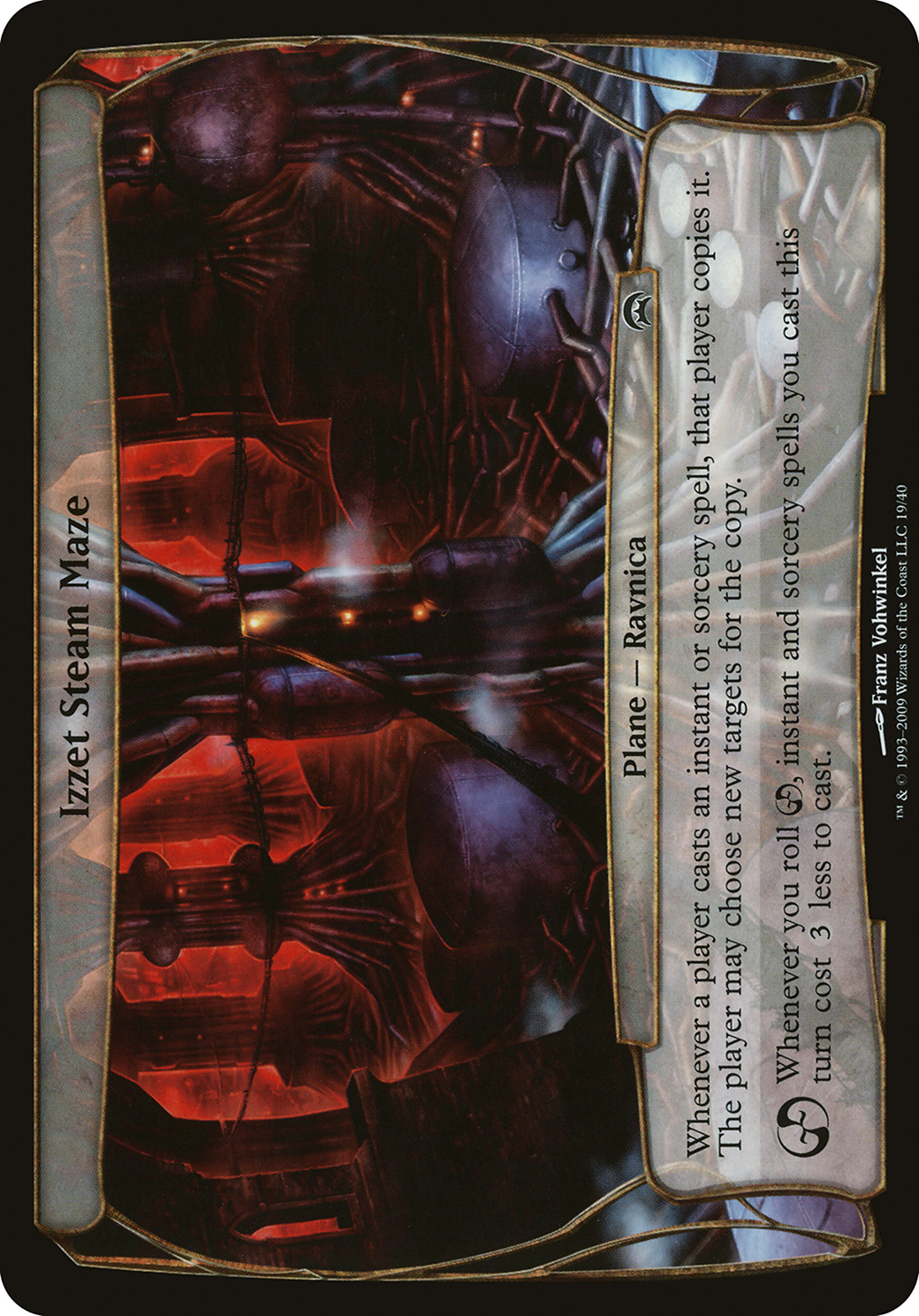 {O} Izzet Steam Maze (Planes) [Planechase Planes][OVR HOP 019]
