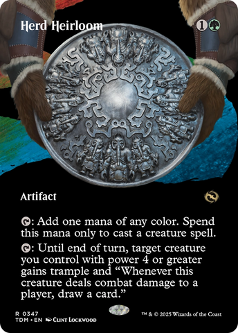 {@R} Herd Heirloom (Borderless) [Tarkir: Dragonstorm][TDM 347]