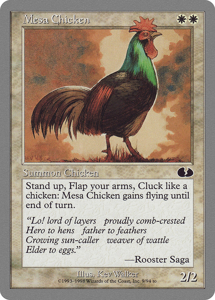 {C} Mesa Chicken [Unglued][UGL 009]