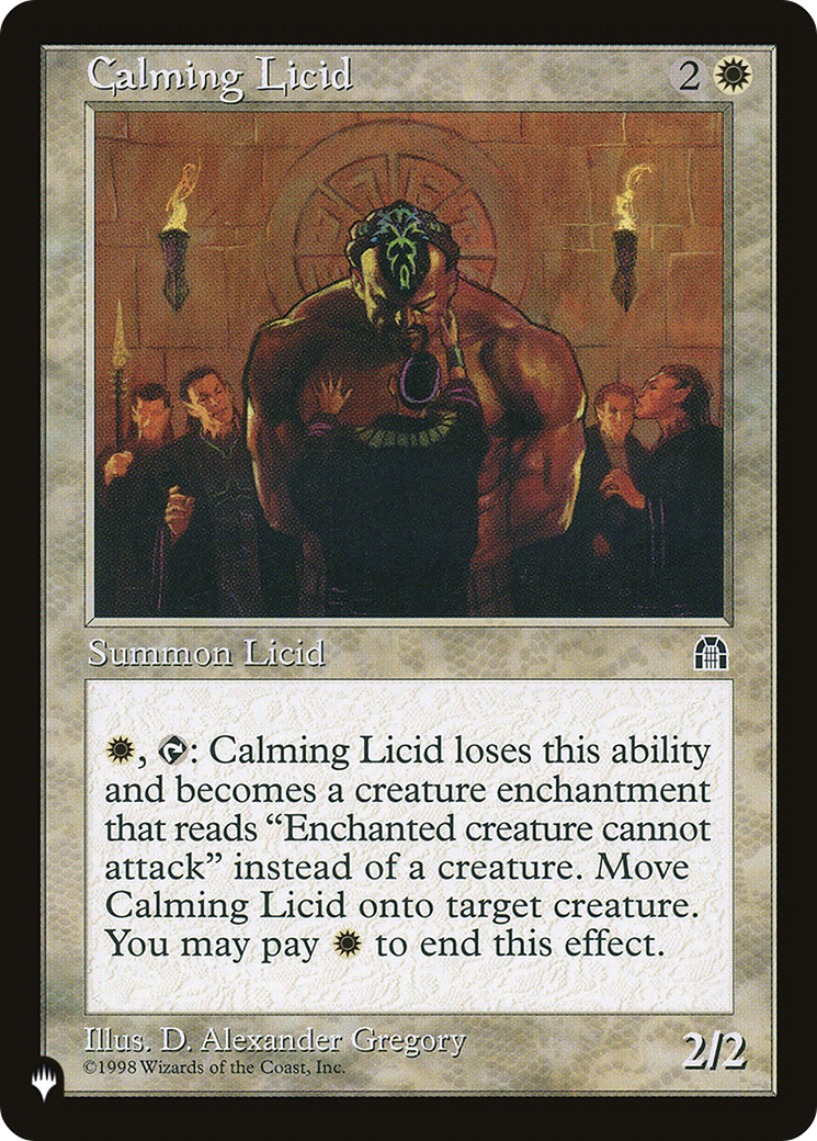 Calming Licid [LIST ]