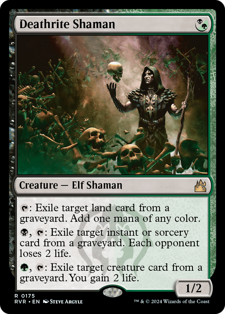 {R} Deathrite Shaman [Ravnica Remastered][RVR 175]