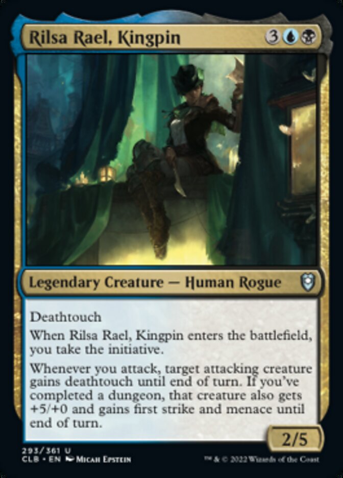 {C} Rilsa Rael, Kingpin [Commander Legends: Battle for Baldur's Gate][CLB 293]
