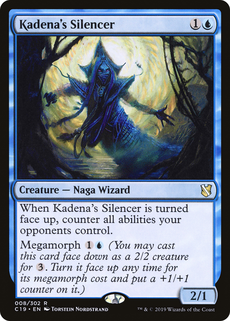 {R} Kadena's Silencer [Commander 2019][C19 008]