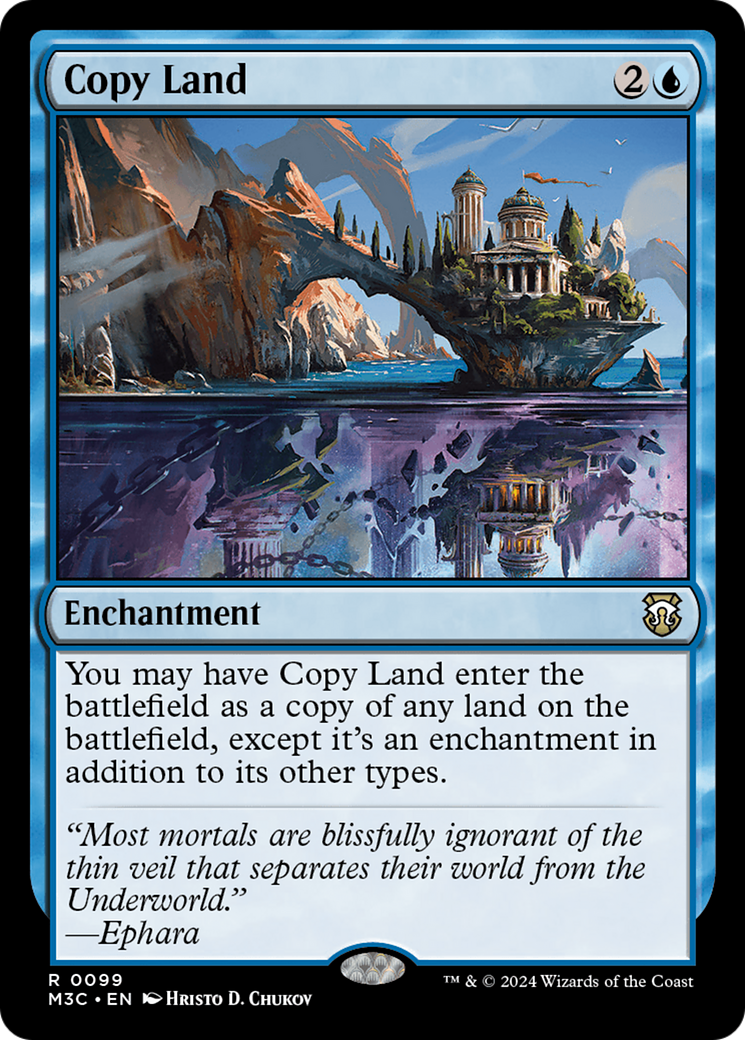 {R} Copy Land [Modern Horizons 3 Commander][M3C 099]