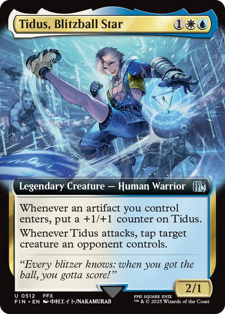 {@C} Tidus, Blitzball Star (Extended Art) [FINAL FANTASY][FIN 512]
