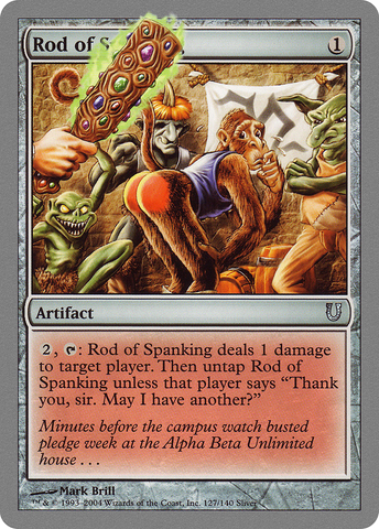 {C} Rod of Spanking [Unhinged][UNH 127]