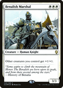{R} Benalish Marshal [Dominaria Prerelease Promos][PR DOM 006]