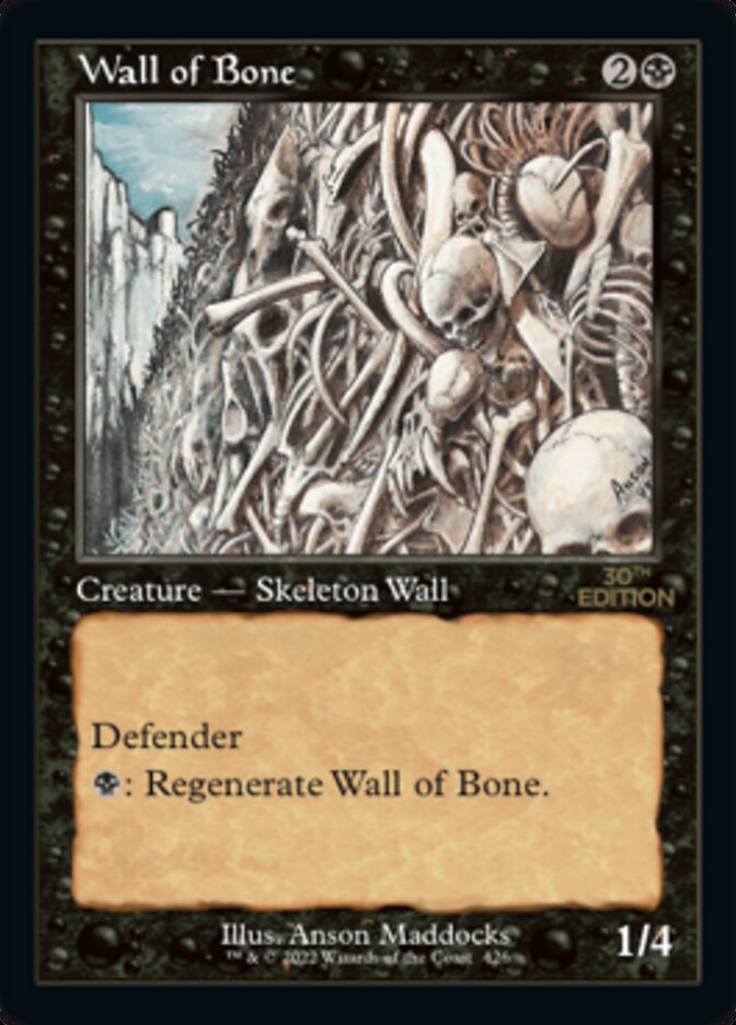{C} Wall of Bone (Retro) [30th Anniversary Edition][30A 426]