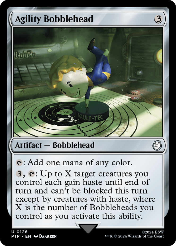 {C} Agility Bobblehead [Fallout][PIP 126]