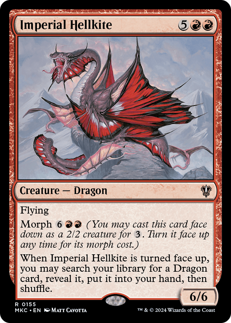 {R} Imperial Hellkite [Murders at Karlov Manor Commander][MKC 155]