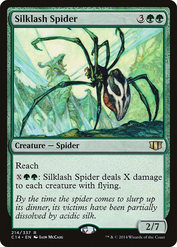 {R} Silklash Spider [Commander 2014][C14 214]