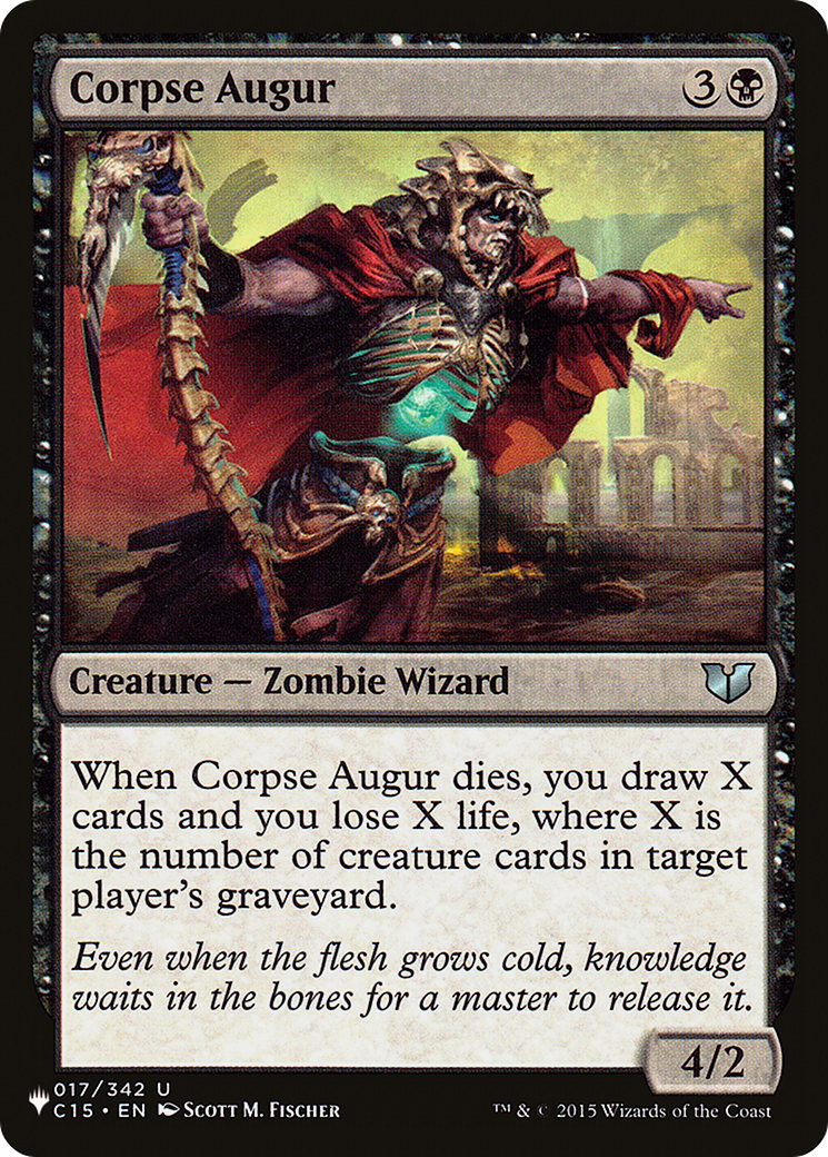 {C} Corpse Augur [LIST C15-17]