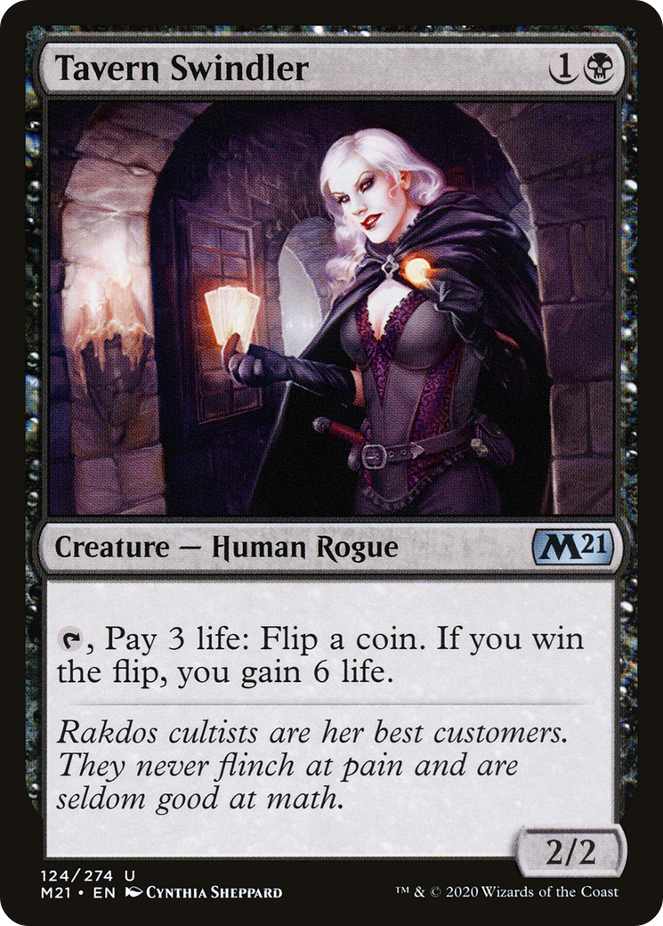 {C} Tavern Swindler [Core Set 2021][M21 124]