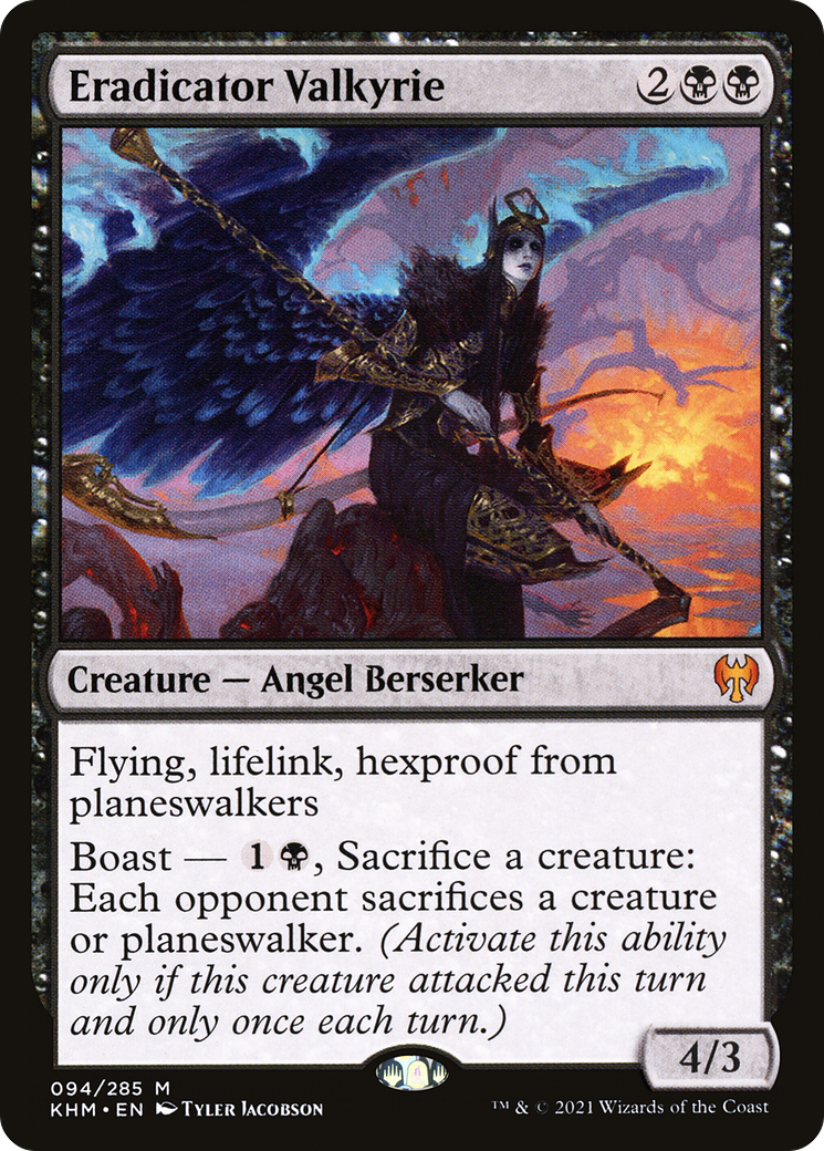 {R} Eradicator Valkyrie [Kaldheim][KHM 094]