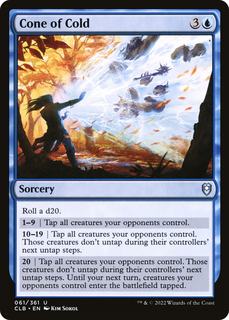 {C} Cone of Cold [Commander Legends: Battle for Baldur's Gate][CLB 061]