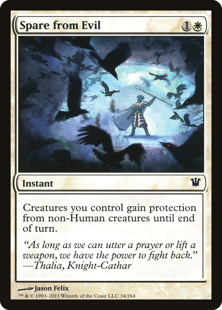 {C} Spare from Evil [Innistrad][ISD 034]