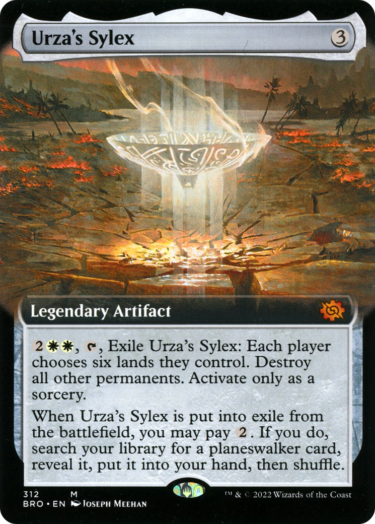 {R} Urza's Sylex (Extended Art) [The Brothers' War][BRO 312]
