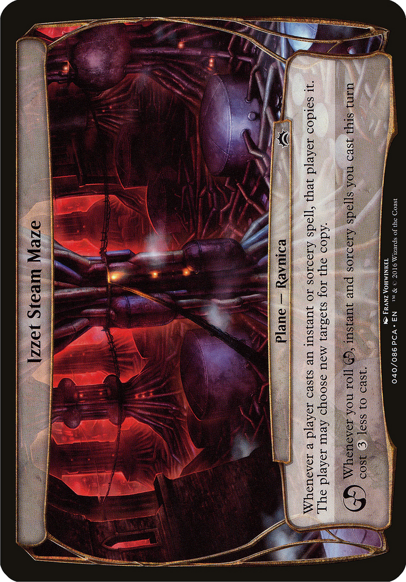 {O} Izzet Steam Maze (Planes) [Planechase Anthology Planes][OVR PCA 040]