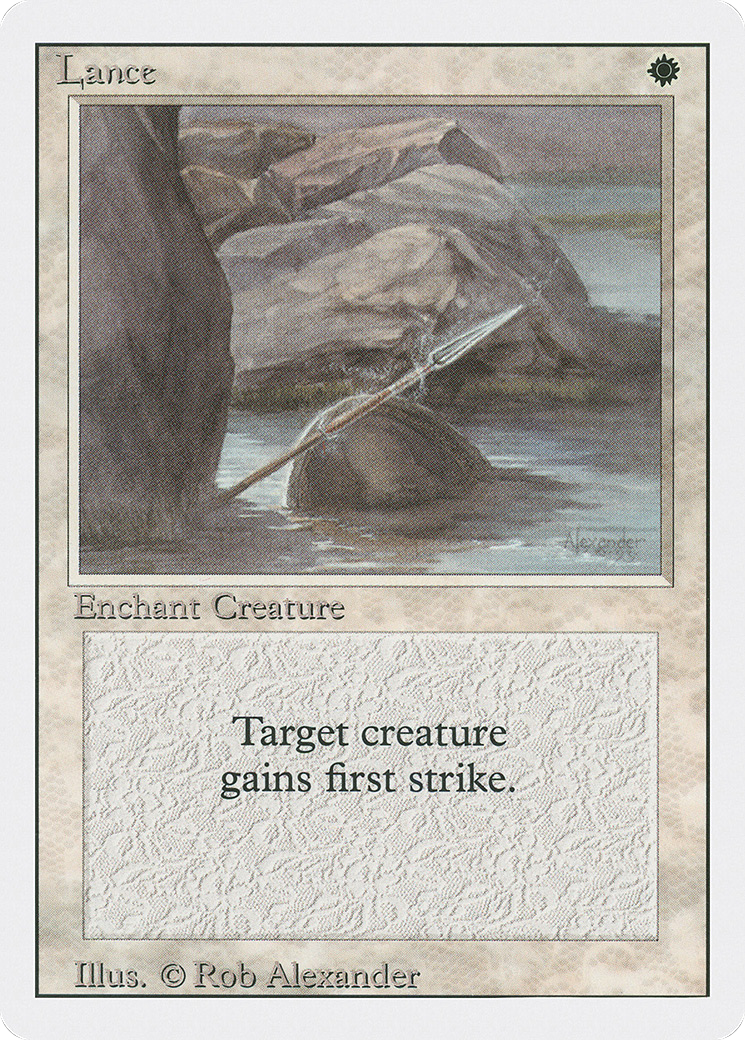{C} Lance [Revised Edition][3ED 027]