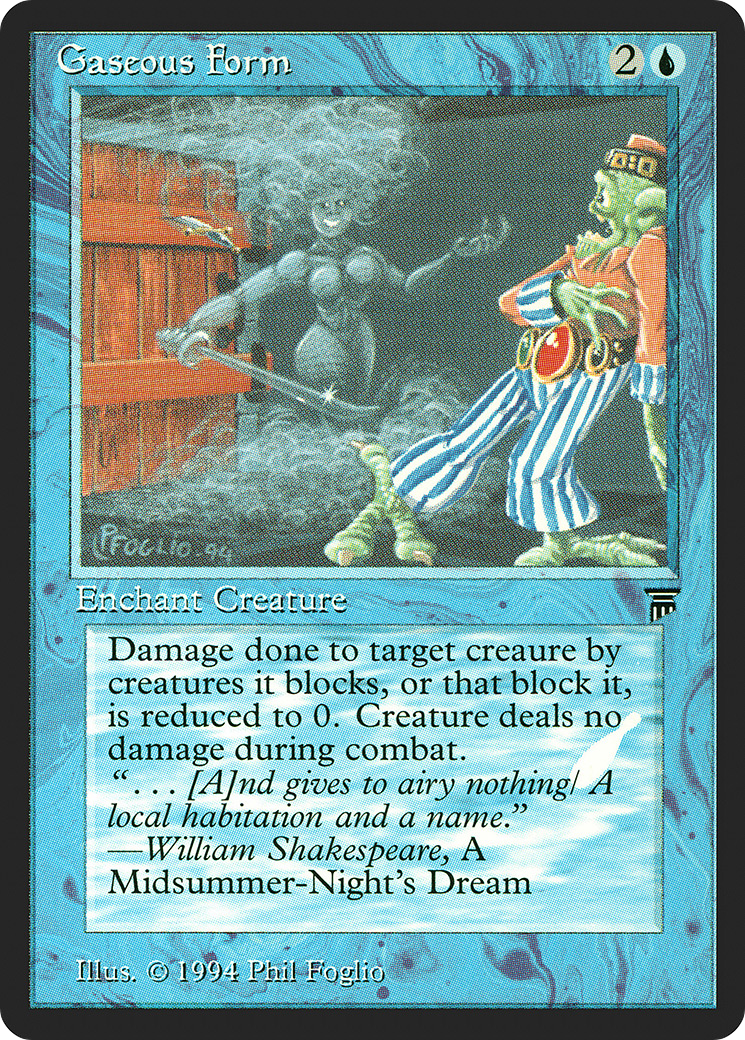 {C} Gaseous Form [Legends][LEG 059]