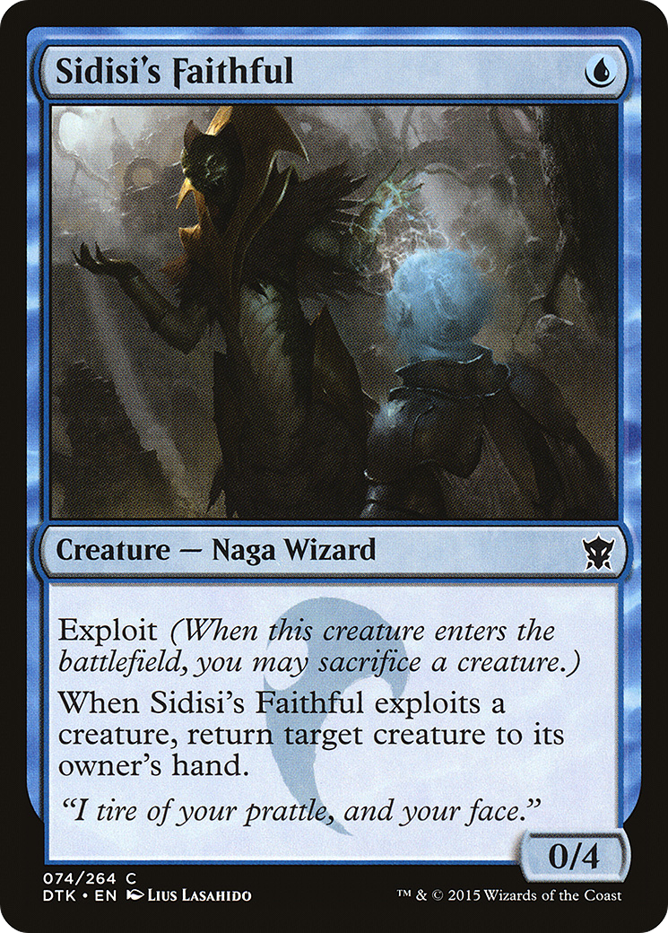 {C} Sidisi's Faithful [Dragons of Tarkir][DTK 074]