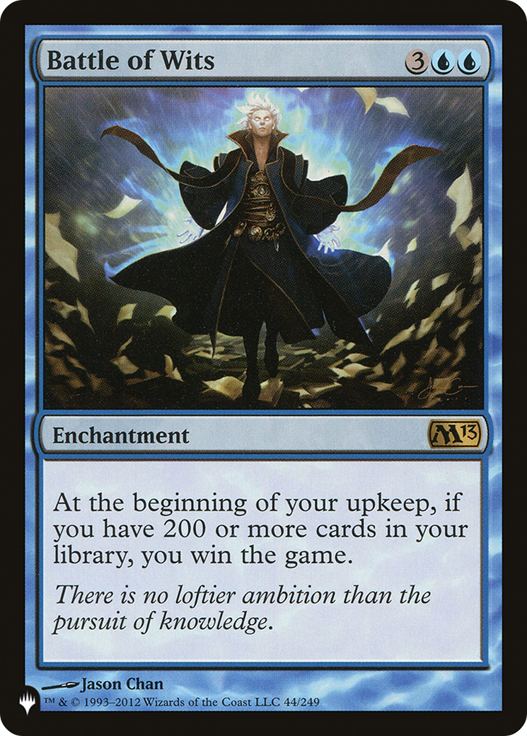Battle of Wits [LIST M13-44]