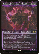 {R} Seizan, Perverter of Truth (Halo Foil) [Multiverse Legends][MUL 145]