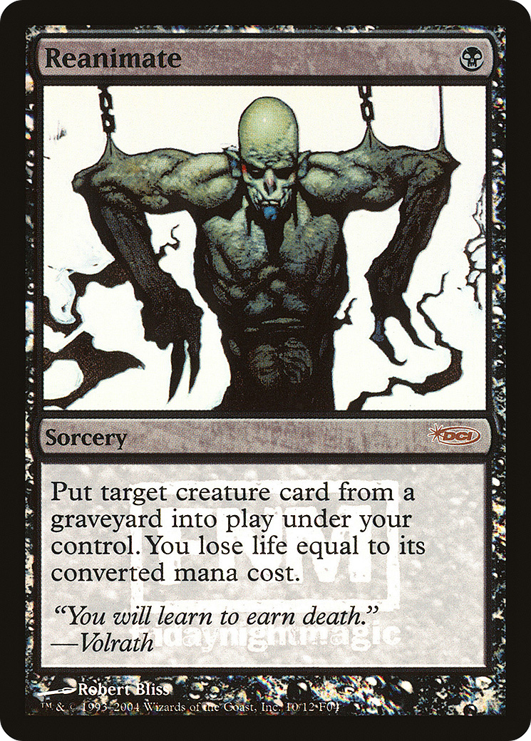 {R} Reanimate [Friday Night Magic 2004][PA F04 010]
