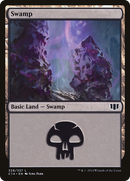 {B}[C14 328] Swamp (328) [Commander 2014]