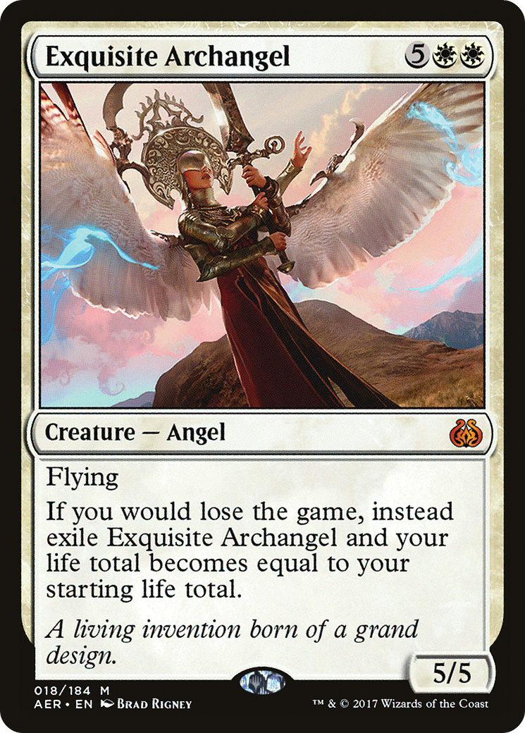 {R} Exquisite Archangel [Aether Revolt][AER 018] - Misty Mountain Games