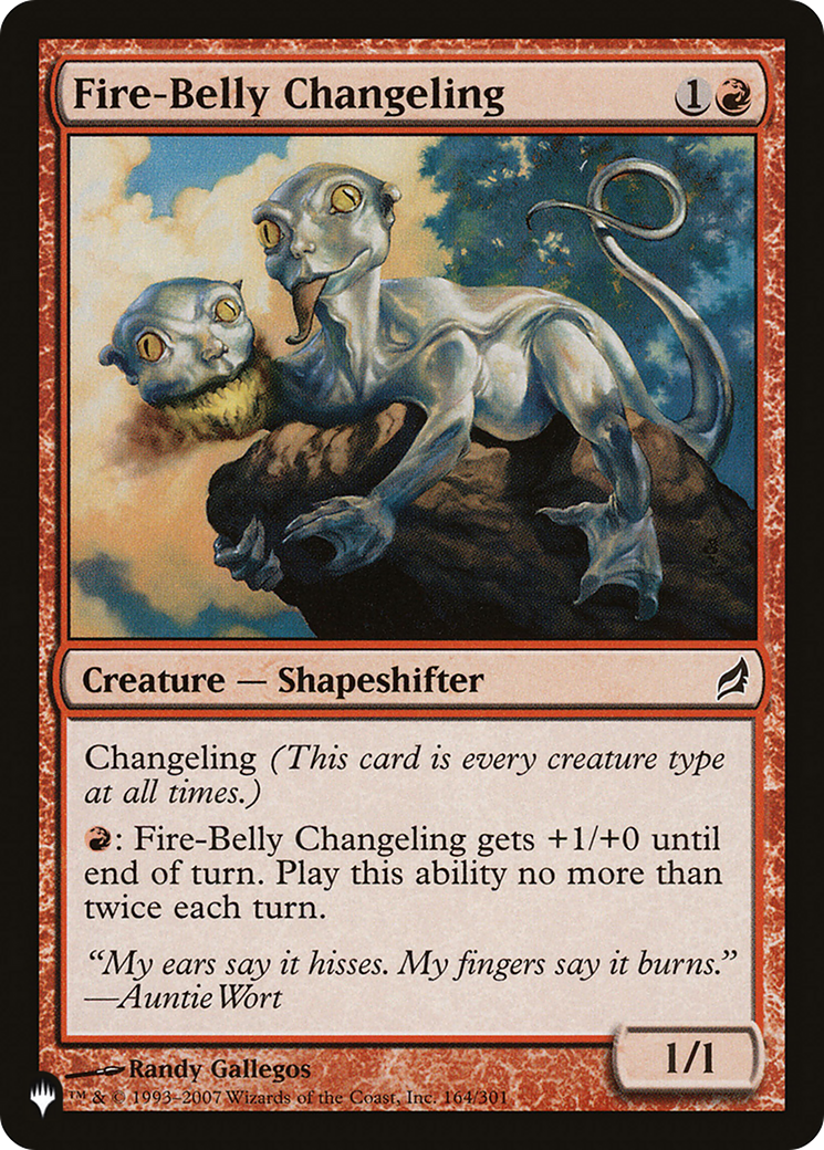 Fire-Belly Changeling [LIST 164]