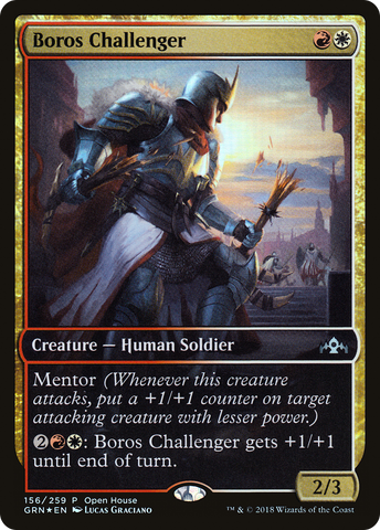 {C} Boros Challenger (Open House) [Guilds of Ravnica Promos][PA GRN 156]