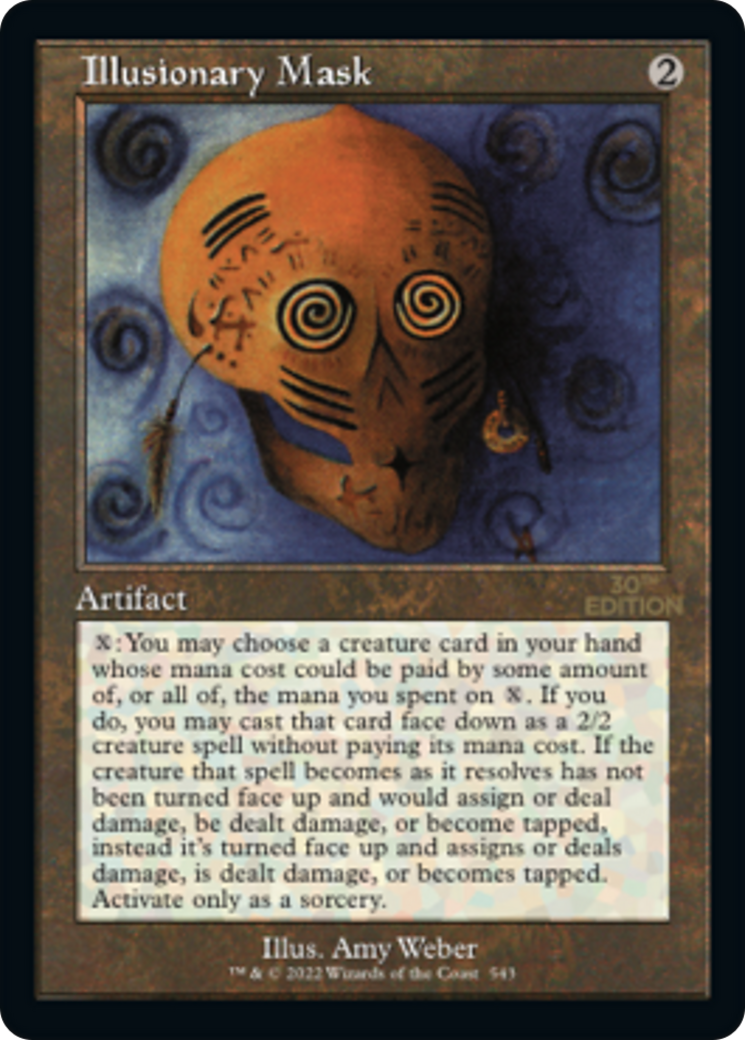 {R} Illusionary Mask (Retro) [30th Anniversary Edition][30A 543]