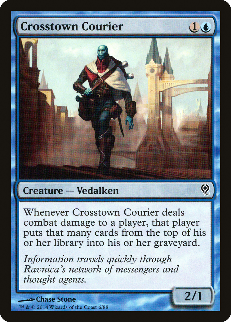 {C} Crosstown Courier [Duel Decks: Jace vs. Vraska][DDM 006]