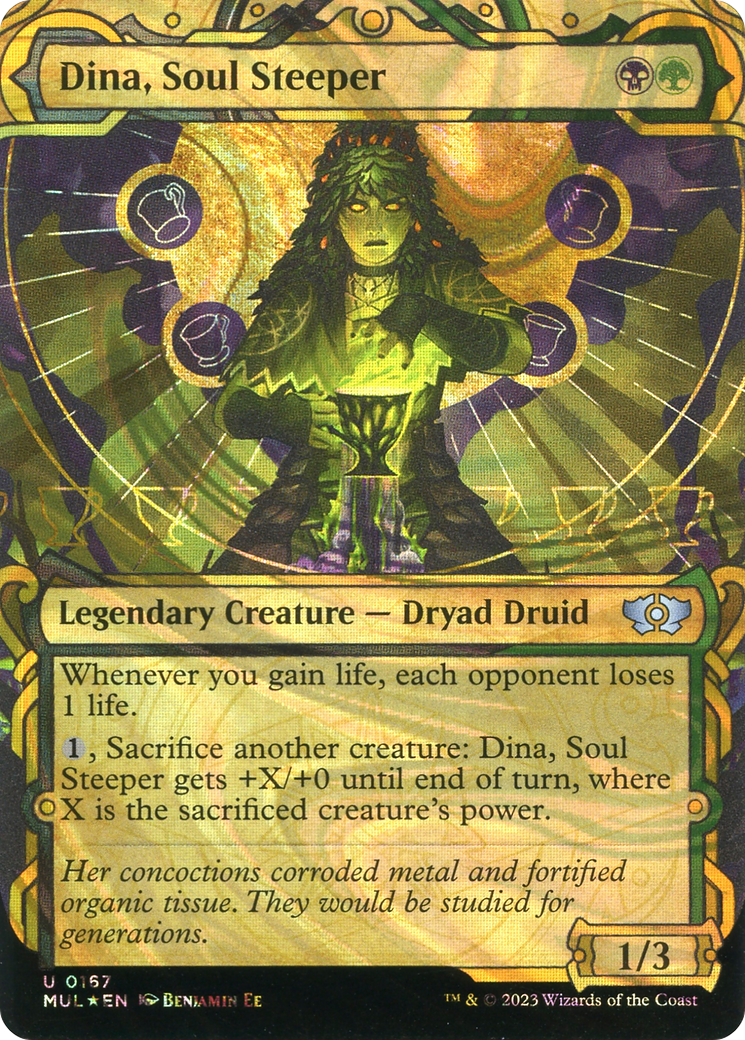 {C} Dina, Soul Steeper (Halo Foil) [Multiverse Legends][MUL 167]