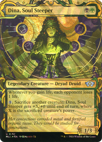 {C} Dina, Soul Steeper (Halo Foil) [Multiverse Legends][MUL 167]
