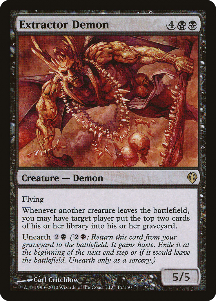 {R} Extractor Demon [Archenemy][ARC 015]