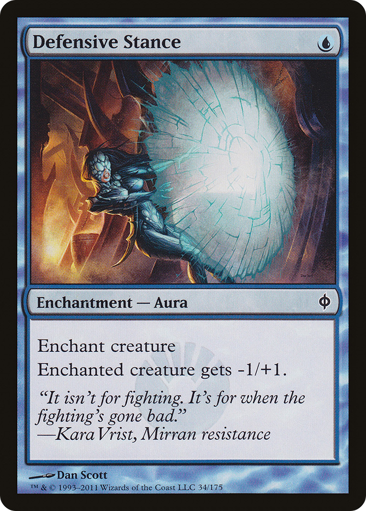 {C} Defensive Stance [New Phyrexia][NPH 034]