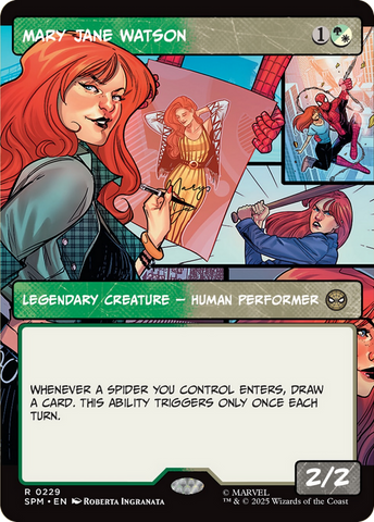 {@@ SPM R} Mary Jane Watson (Borderless) [Marvel's Spider-Man] [SPM 229]