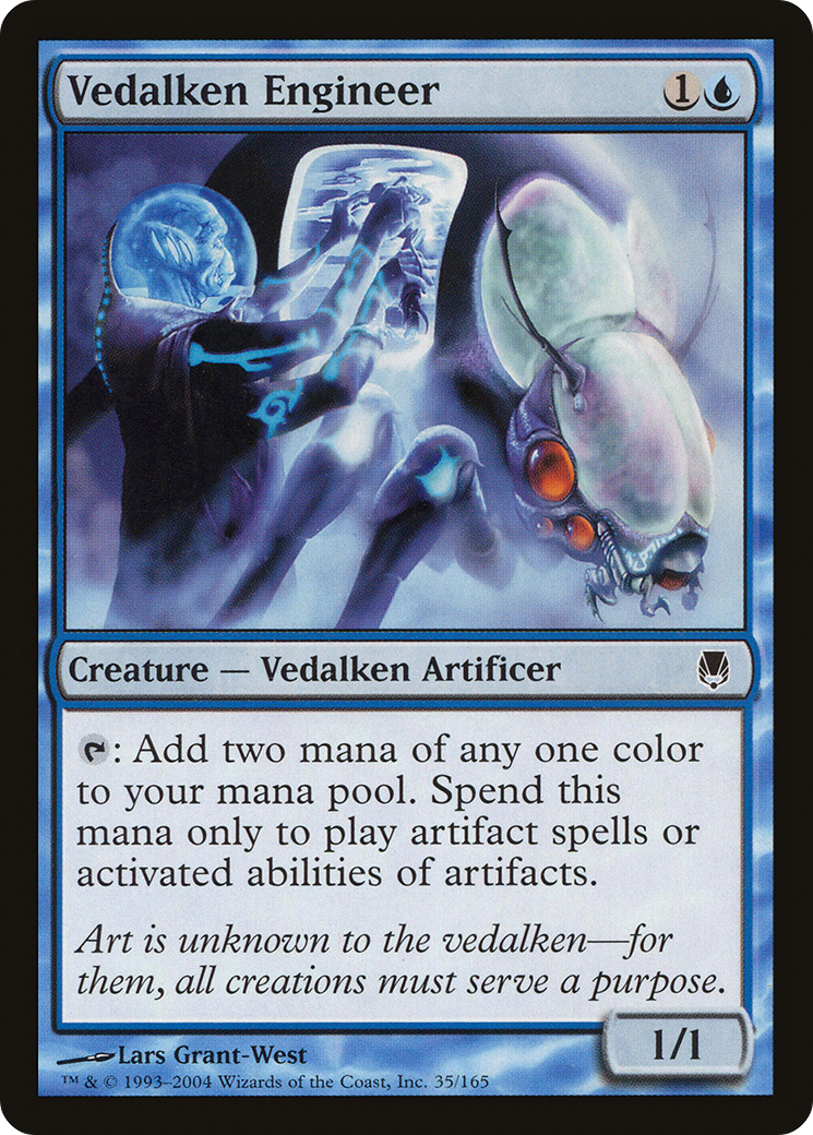 {C} Vedalken Engineer [Darksteel][DST 035]