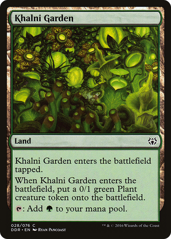 {C} Khalni Garden [Duel Decks: Nissa vs. Ob Nixilis][DDR 028]