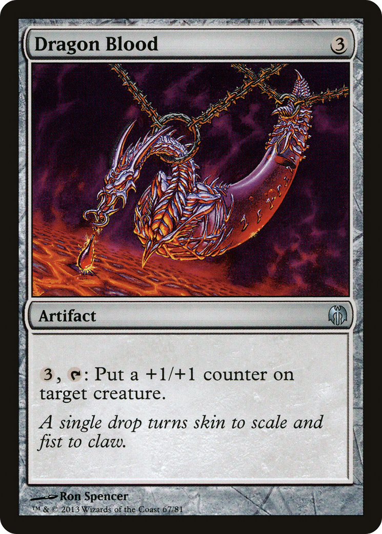 {C} Dragon Blood [Duel Decks: Heroes vs. Monsters][DDL 067]