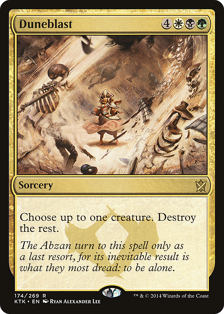 {R} Duneblast [Khans of Tarkir][KTK 174]