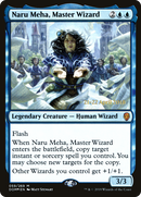 {R} Naru Meha, Master Wizard [Dominaria Prerelease Promos][PR DOM 059]