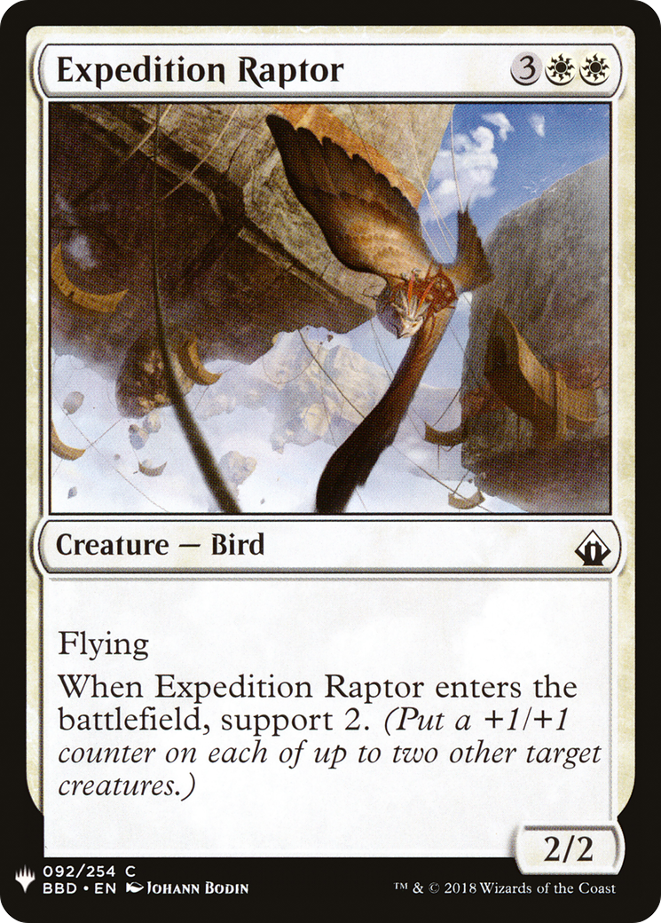 {C} Expedition Raptor [Mystery Booster][LS BBD 092]