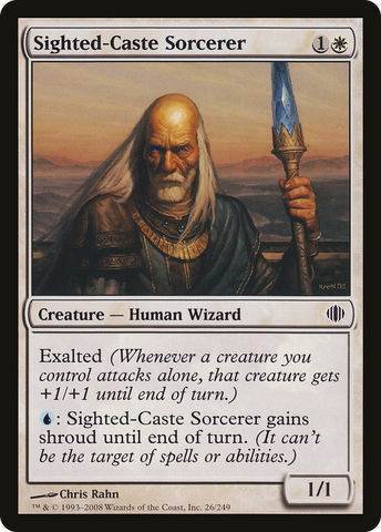 {C} Sighted-Caste Sorcerer [Shards of Alara][ALA 026]