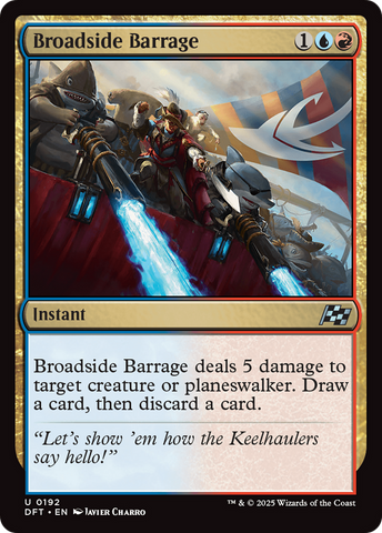 {@C} Broadside Barrage [Aetherdrift][DFT 192]